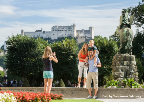 Salzburg mit Familie