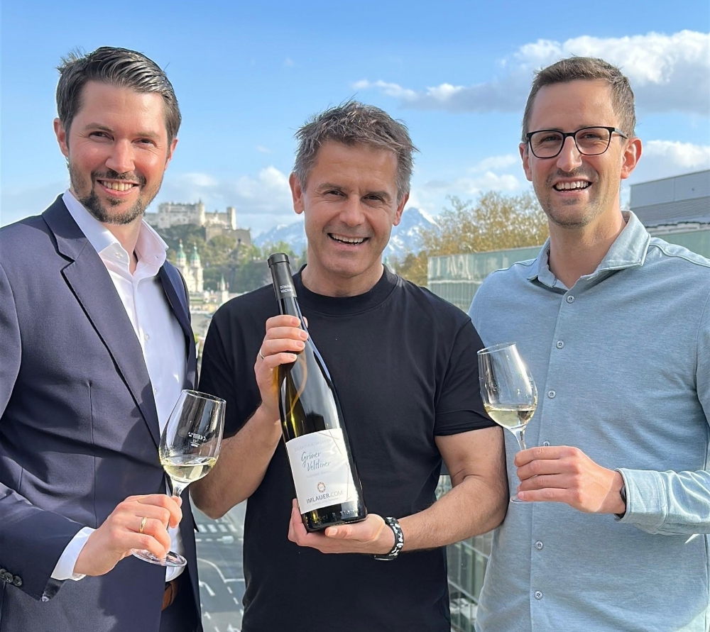 Bild: Präsentation des Grünen Veltliner Selektion IMLAUER