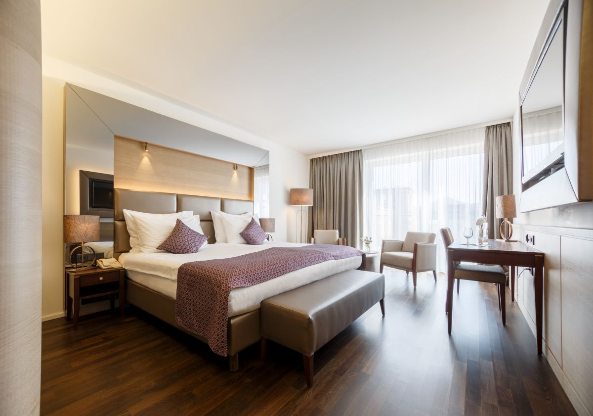Bild: Deluxe-Zimmer im IMLAUER Hotel Pitter Salzburg