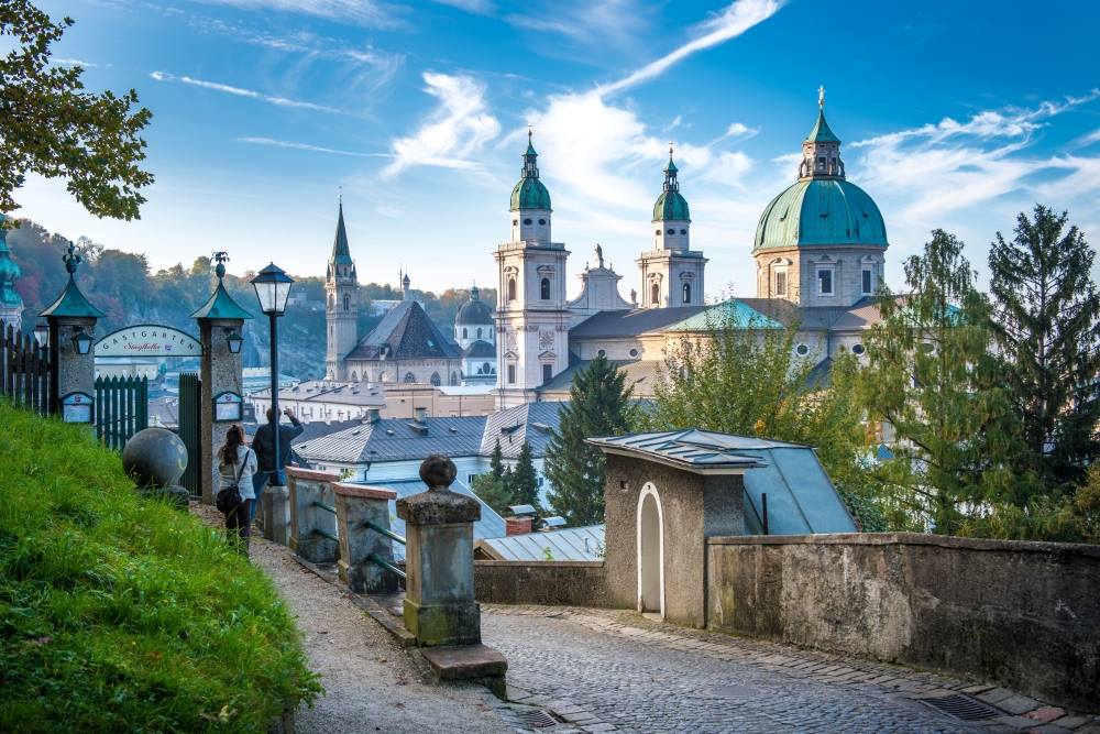 Bild: Blick auf den Salzburger Dom