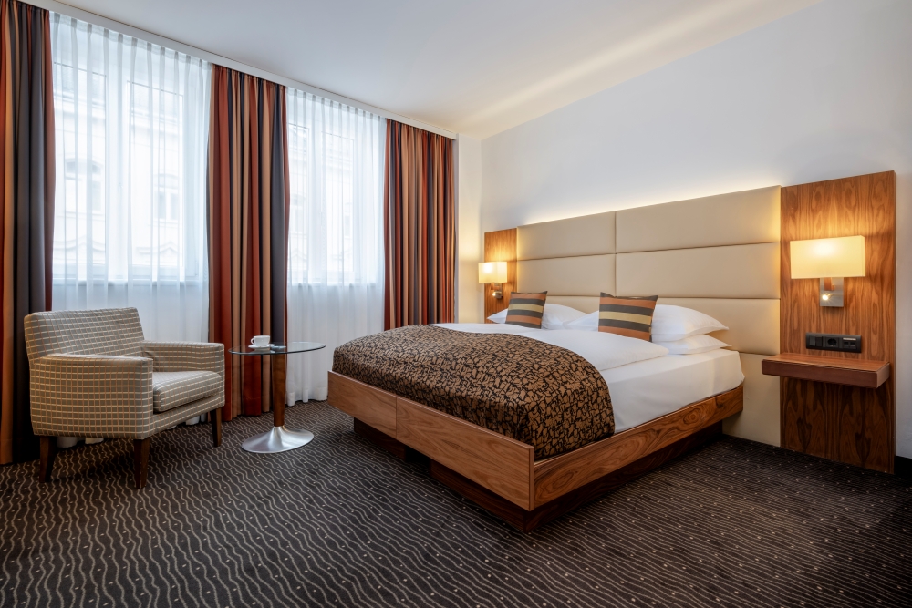 Bild: Doppelzimmer im IMLAUER Hotel Wien